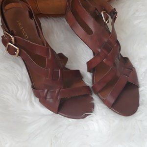 Franco Sarto Leather sandals
